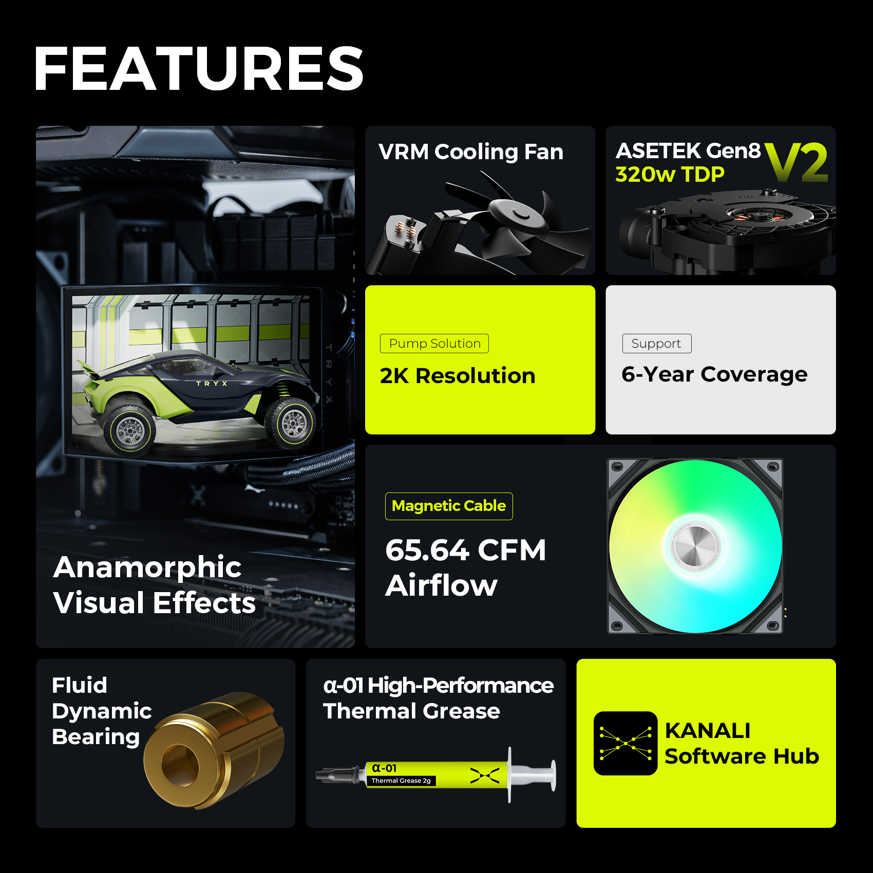 TRYX Panorama 360 ARGB Black