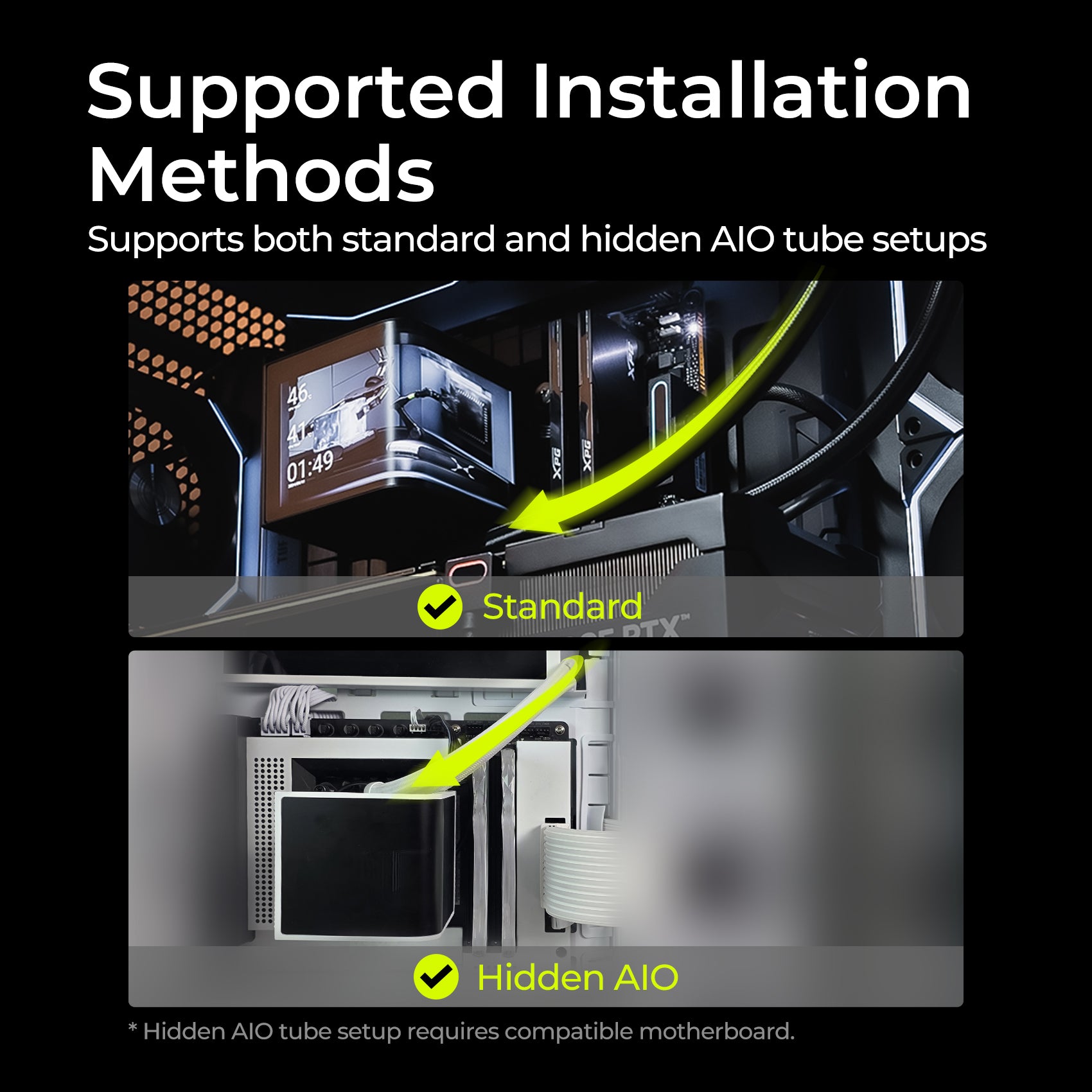 TRYX Panorama SE 360 ARGB Black