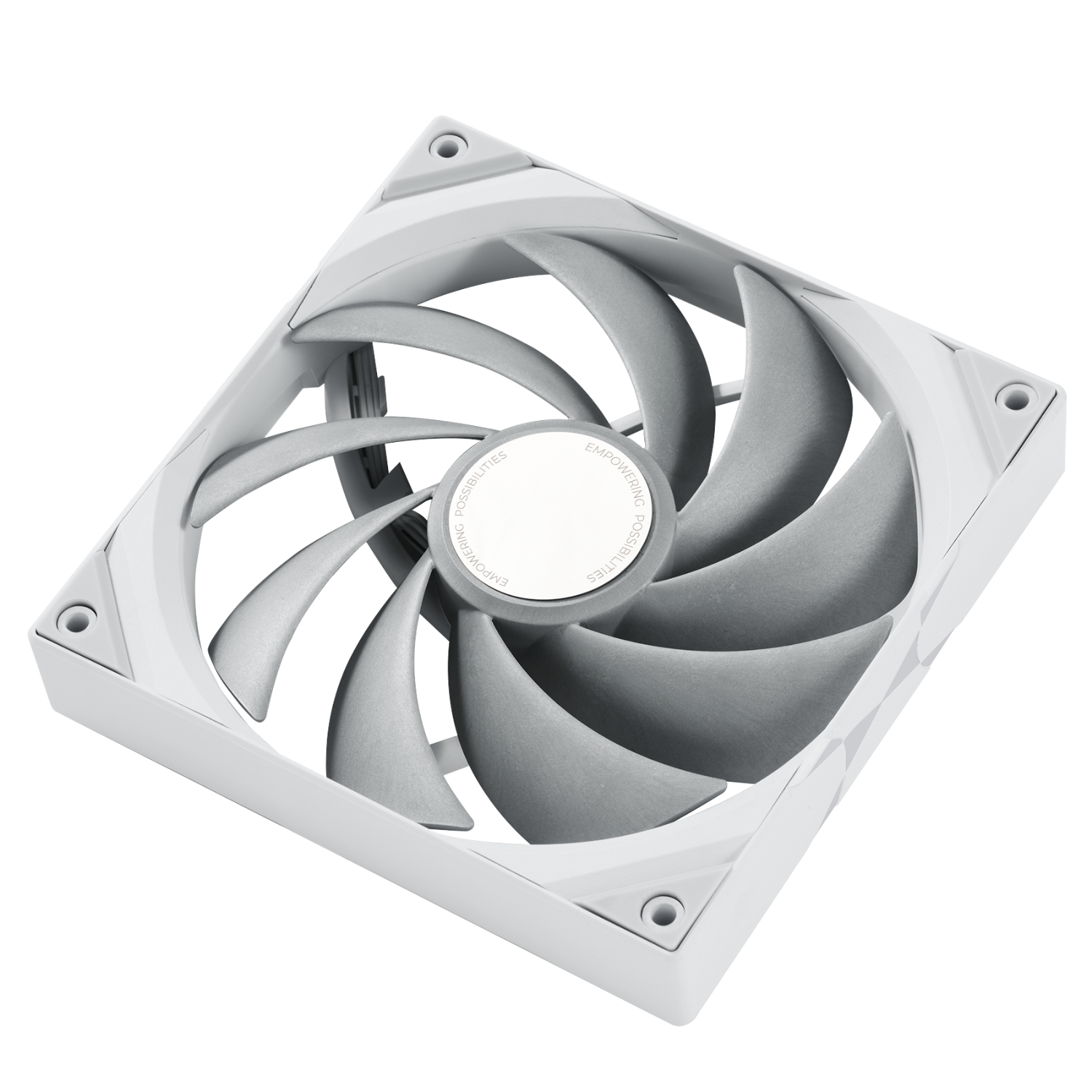 TRYX ROTA PRO 120mm Case Fan 4-Pin PWM LCP Material White