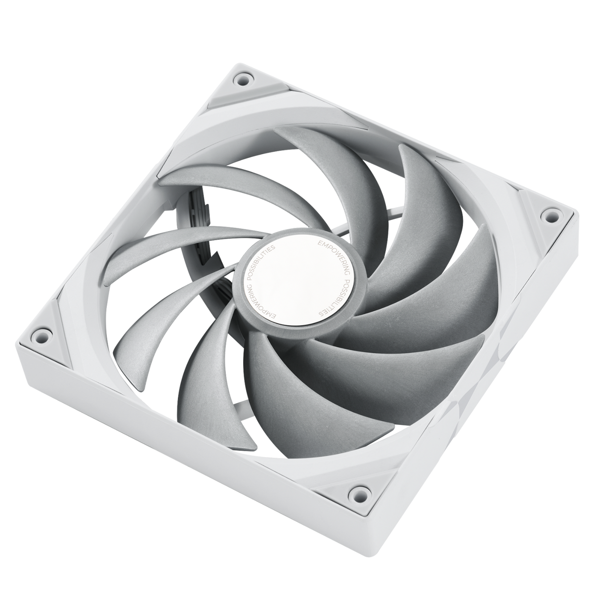 TRYX ROTA PRO 120mm Case Fan 4-Pin PWM LCP Material White