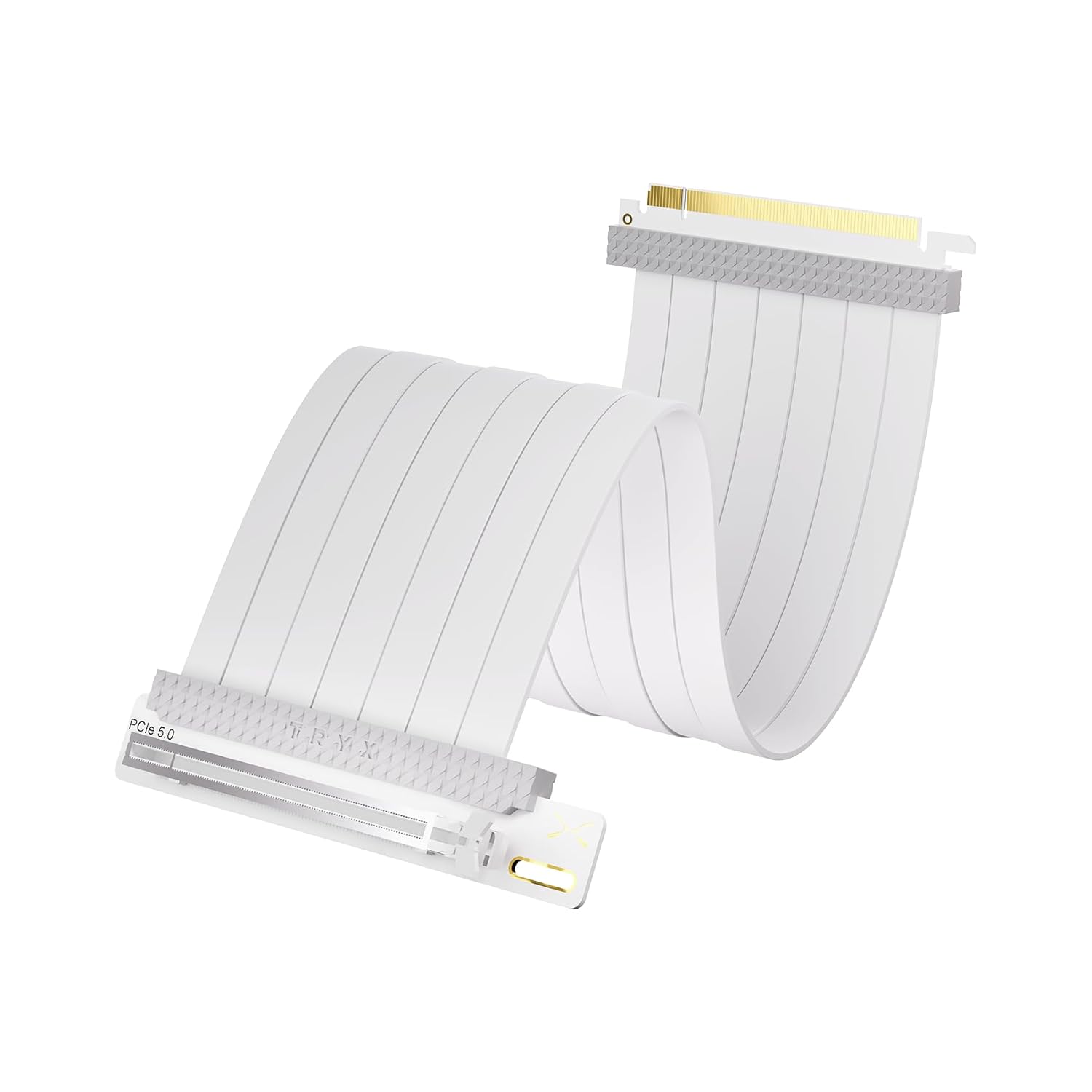 TRYX String PCIE 5.0 x 16 White Riser Cable 200mm White