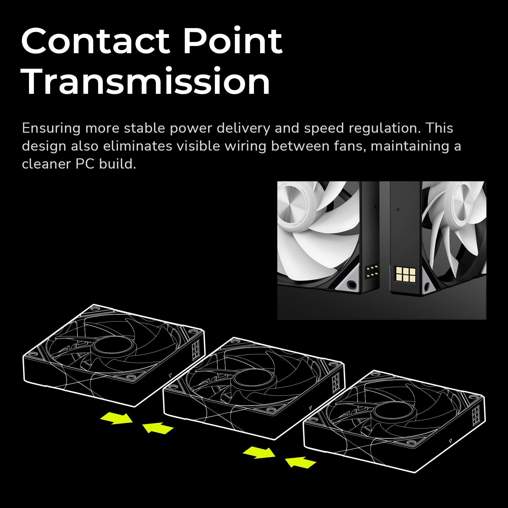Tryx 120mm Case Fan Reverse Blade ARGB PC Computer Quiet Fan 3in1
