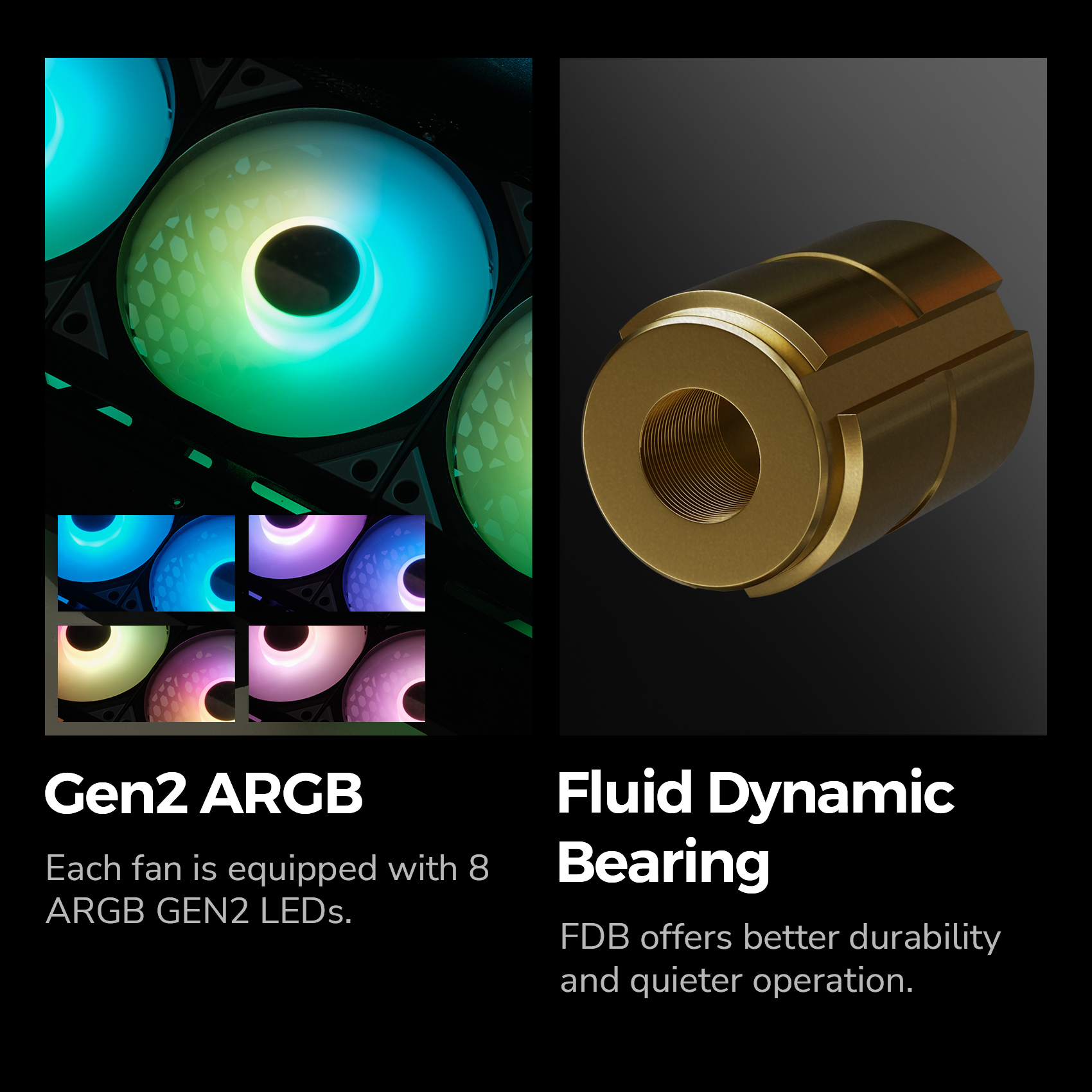 TRYX Panorama 360 ARGB Black