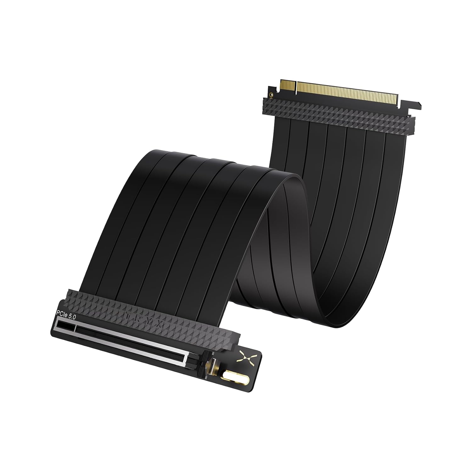 TRYX String PCIE 5.0 x 16 White Riser Cable 200mm