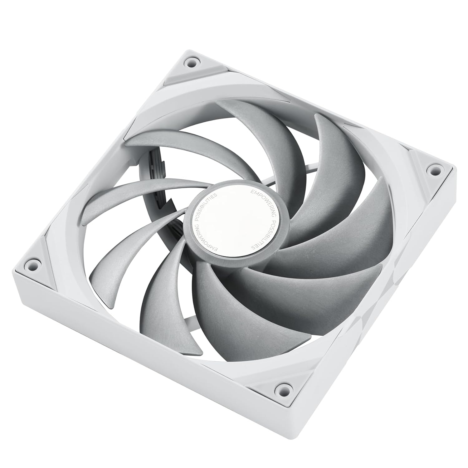 TRYX ROTA PRO 120mm Case Fan 4-Pin PWM LCP Material White