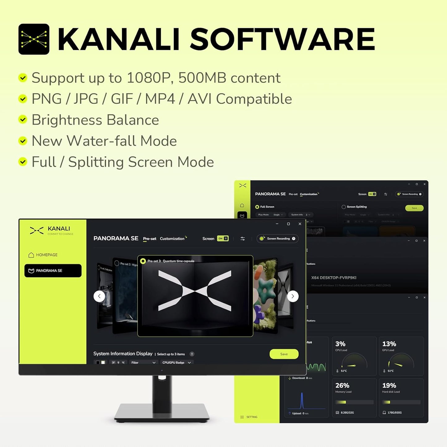 TRYX Panorama SE 240 ARGB White