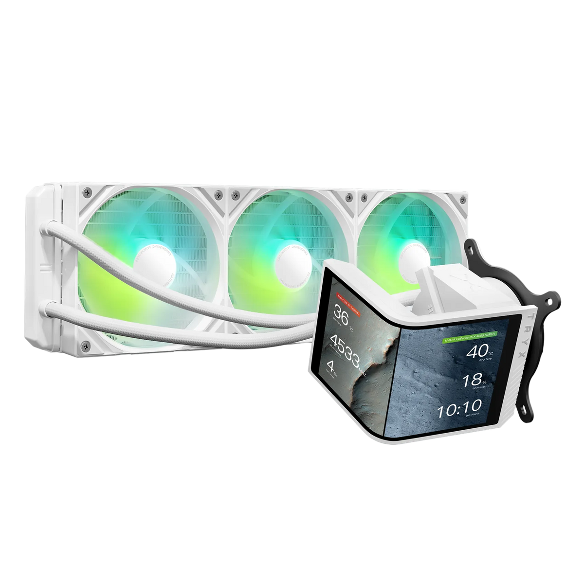 7797 TRYX PANORAMA SE 360 ARGB WHITE 極美品 TRYX Panorama SE 360 ARGB AIO COOLER