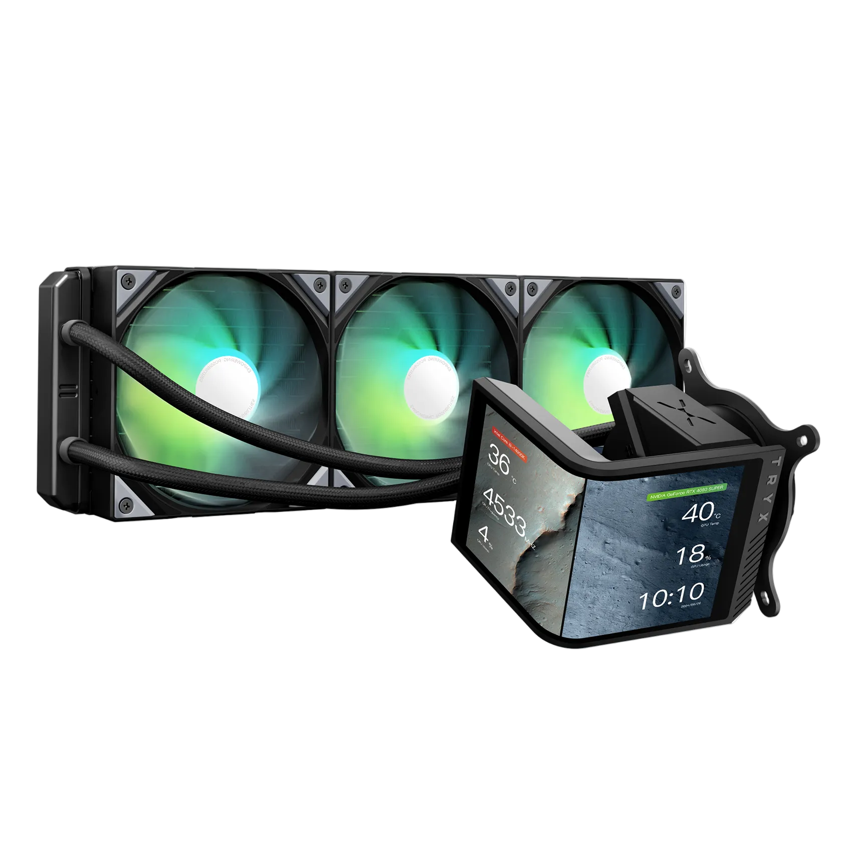 TRYX Panorama SE 360 ARGBクーラー TRYX Panorama SE 360 ARGB AIO COOLER
