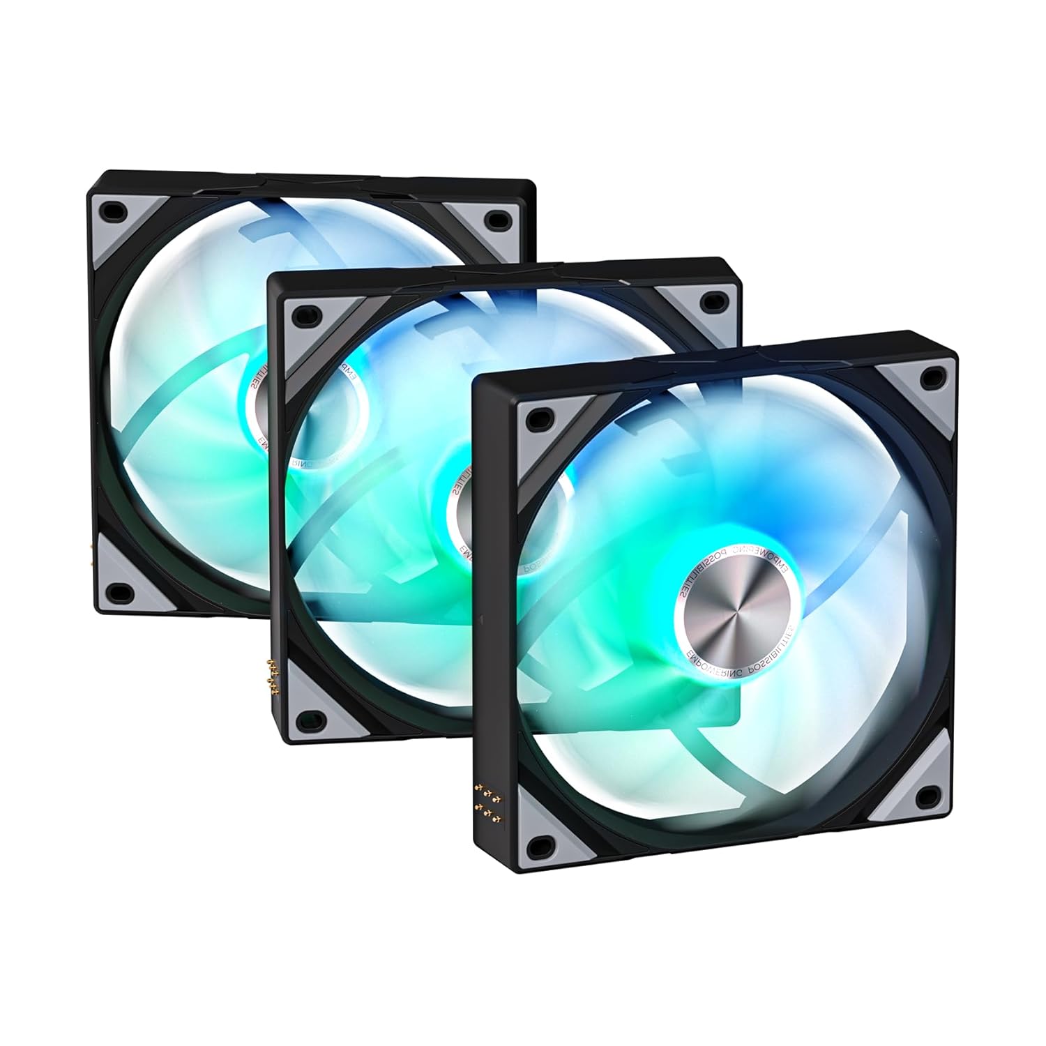 Tryx 120mm Case Fan Reverse Blade ARGB PC Computer Quiet Fan 3in1