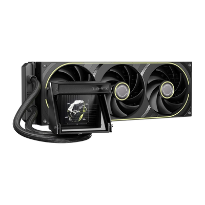 TRYX Holo 360mm AIO Holographic Visual Effect Black