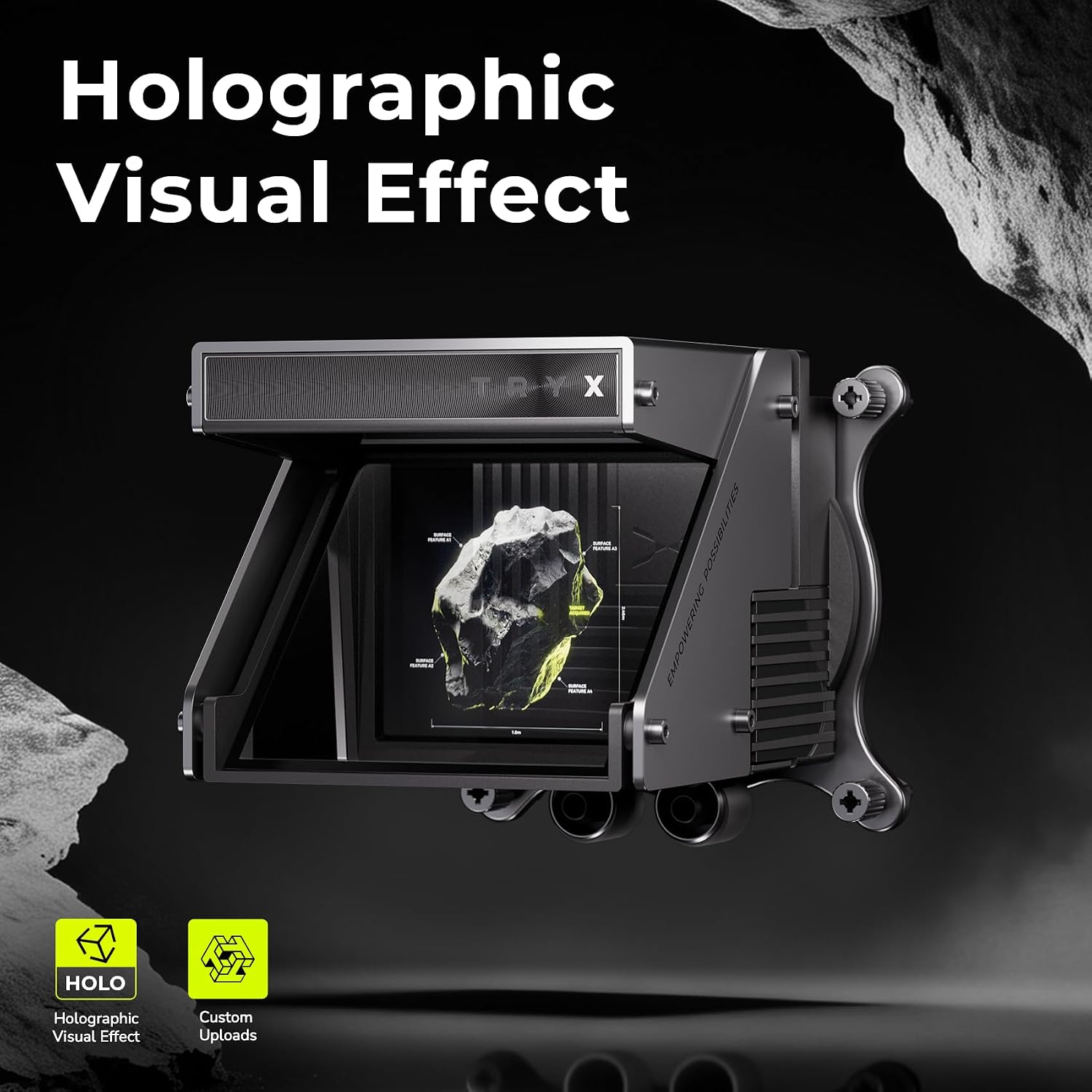 TRYX Holo 360mm AIO Holographic Visual Effect Black