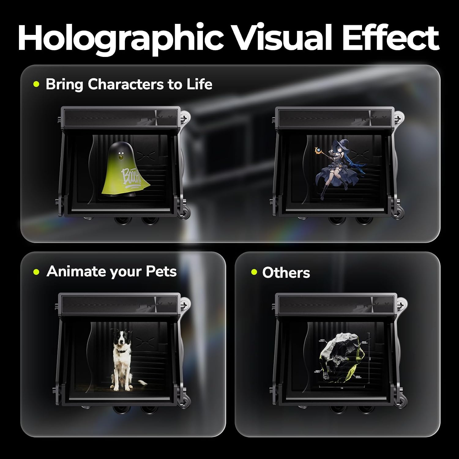 TRYX Holo 360mm AIO Holographic Visual Effect Black