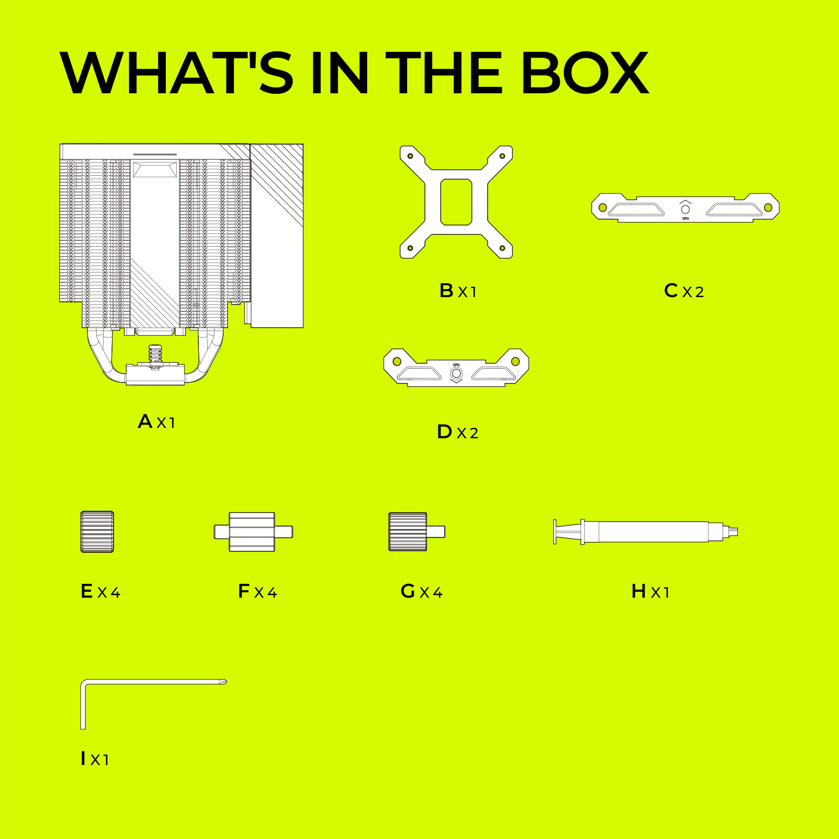 TRYX TURRIS 620 CPU Air Cooler 5.0" IPS Customizable Screen